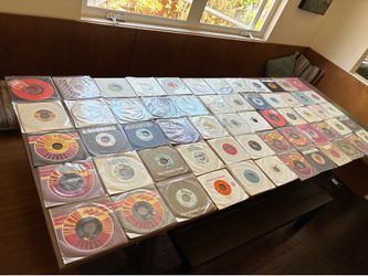 190 Vintage 7” Vinyl Records 1960s 70s 80s Pop R&B Soul Rock Funk DJ Lot VG EX