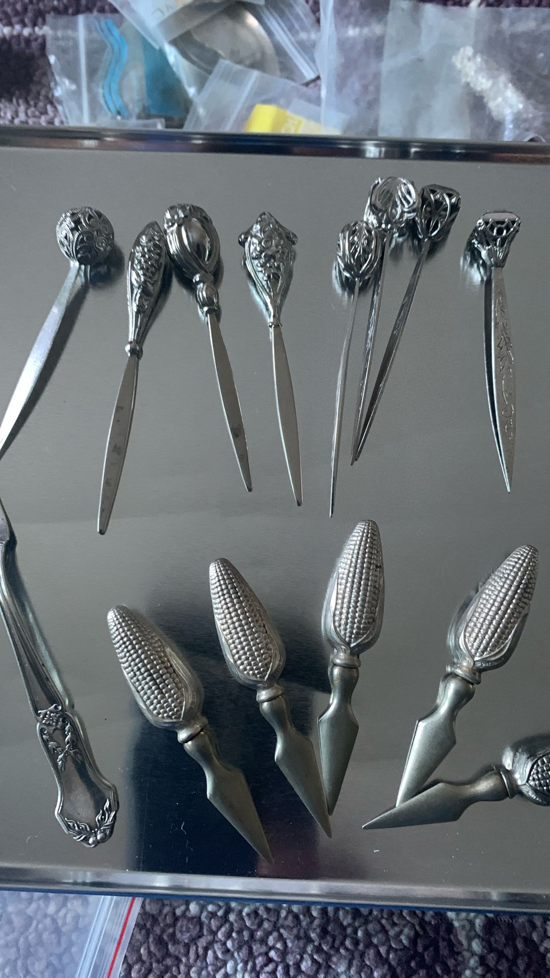 Palillos De Plata Para Picar