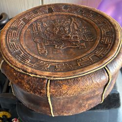 Antique Aztec luggage