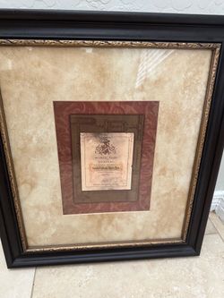 Guadet Lefranc Grace Dieu framed wine print