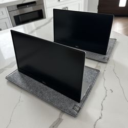Two Dell Monitors
