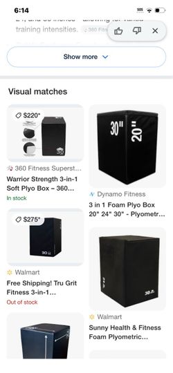 3-in-1 Foam Plyo Box