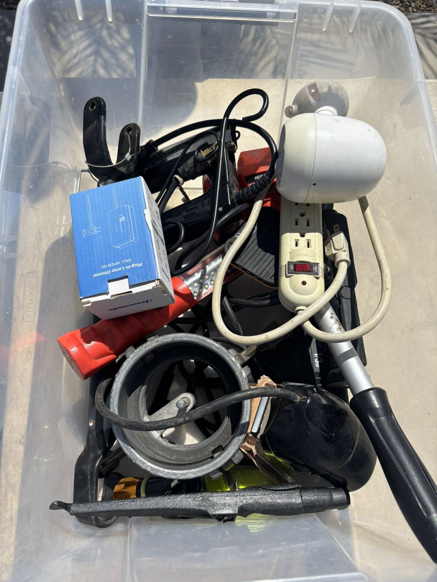 Box Of Miscellaneous Tools