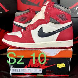 Jordan 1 Chicago Lost Found Size 9.5, 10, 10.5, 11 , 12 DS New Brick Travis SB