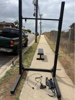Squat rack 3x3 heavy duty
