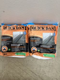 10ft Quick Dam Flood Barriers – 2 Bags
