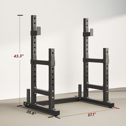 QNew In Box 💥
Adjustable Weightlifting Rack for Home Gym, 660 lbs Heavy Duty Bench Press Rack🏋️