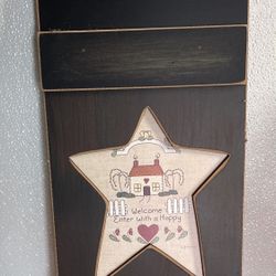 Americana Wood Plaque