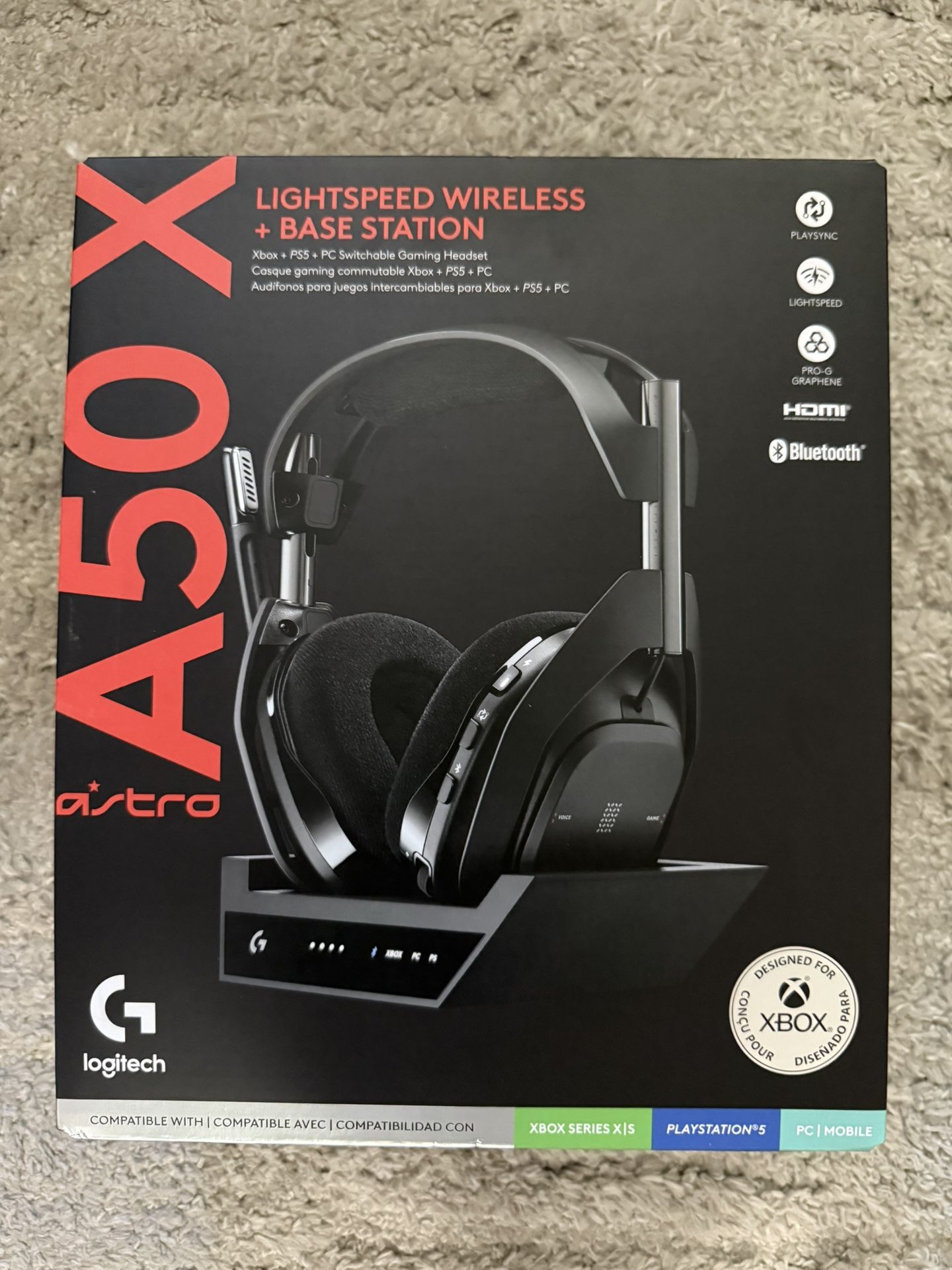 Astro A50x Lightspeed Wireless Gaming Headset + Mod kit