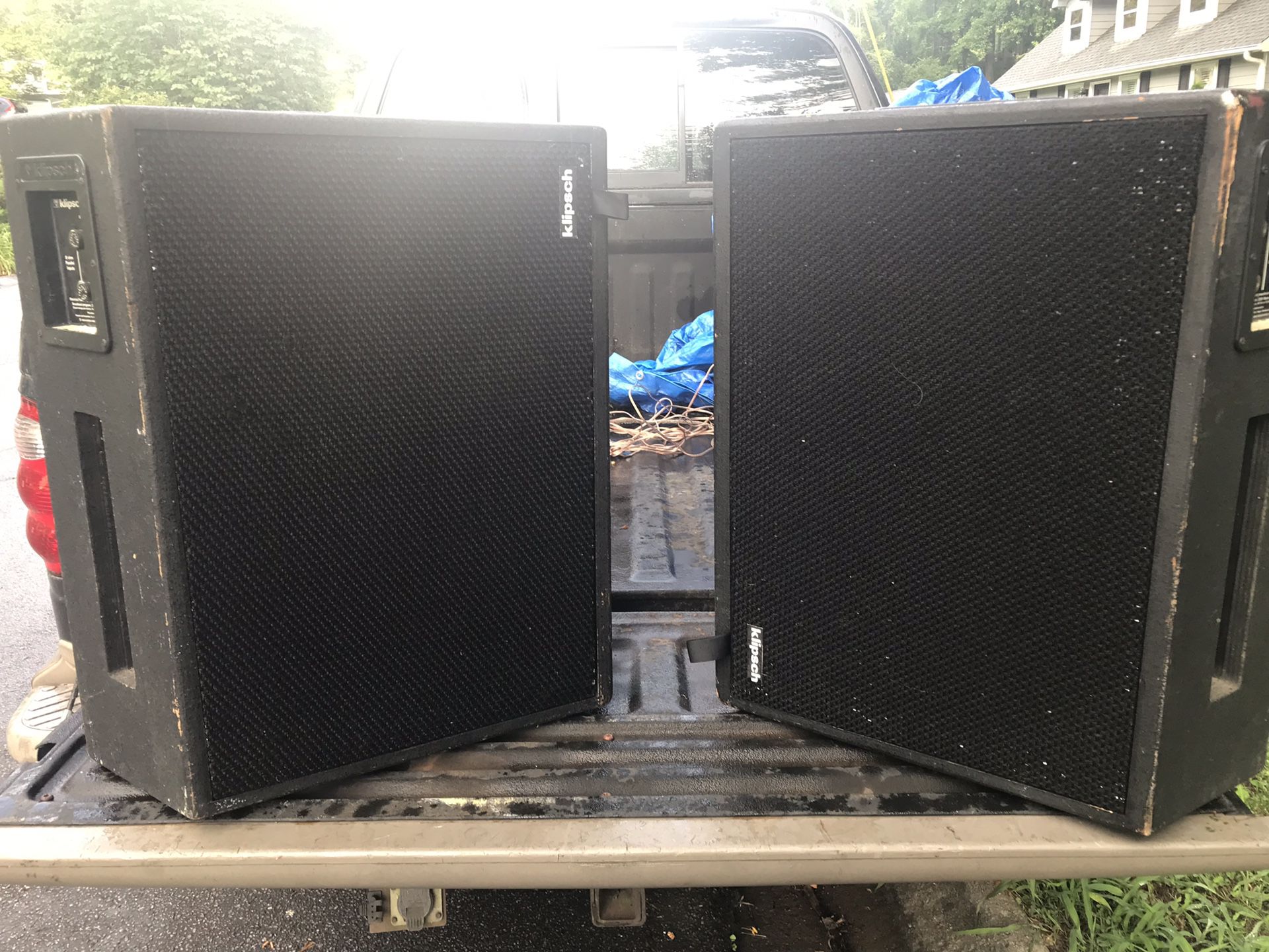 Pair Klipsch KSM-2 Speakers/Stage Monitors