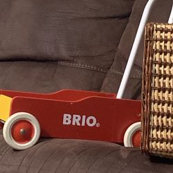Brio Push Wooden Wagon 