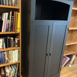 Computer Armoire Media Cabinet 