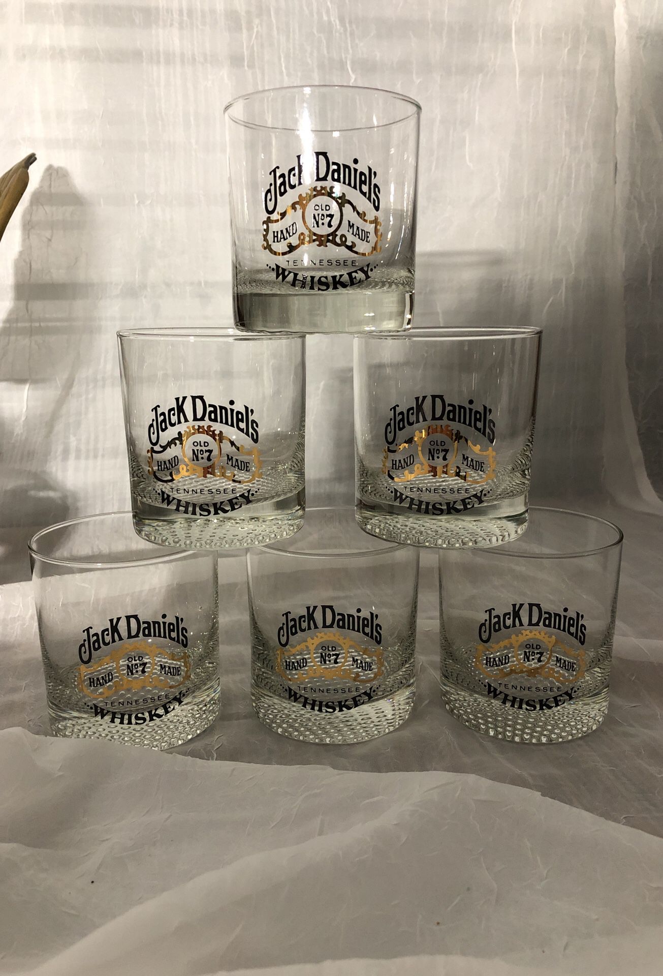 Jack Daniels rocks glasses