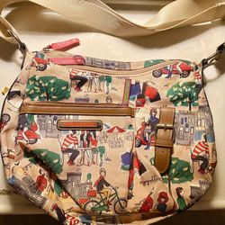 Lily Bloom Cross Body Handbag 