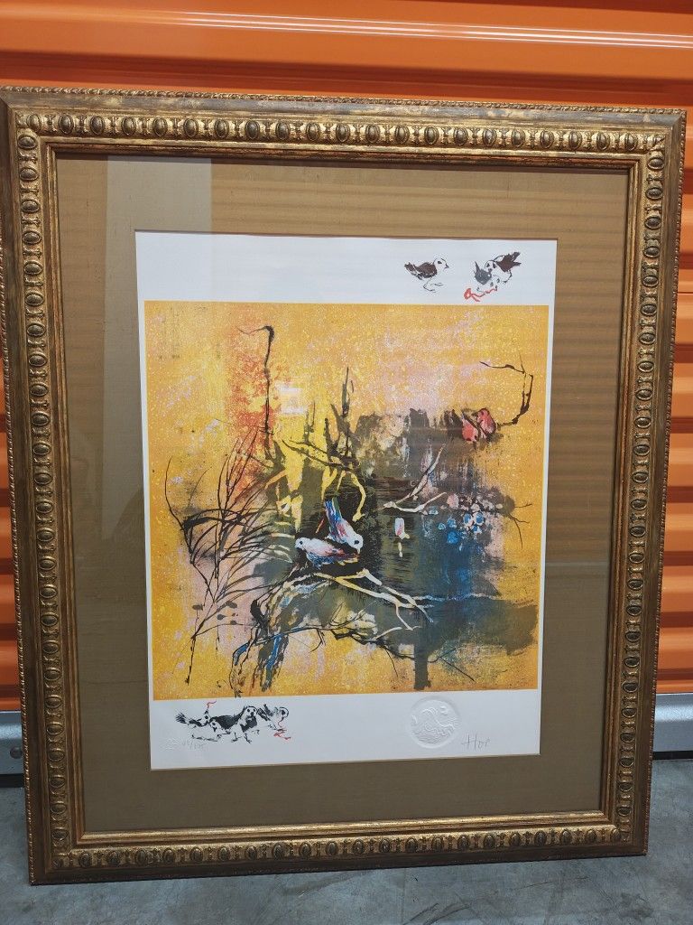 Vietnamese-French artist Hoi Lebadang Artwork