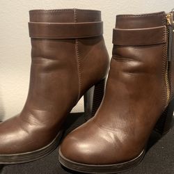 Brown Heel Boots