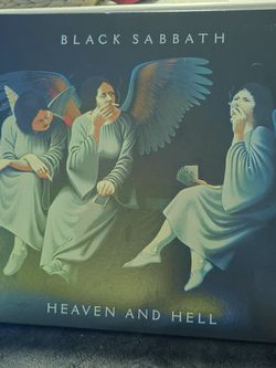 VINYL RECORD: Black Sabbath Heven & Hell Dbl. LP