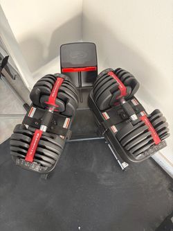 Bowflex SelectTech 552 Adjustable Dumbbells with Stand