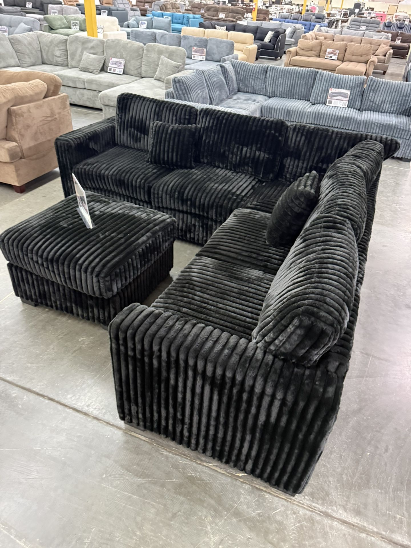 Black Sectional