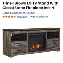 Ashley Furniture Tv Stand with Fireplace insert