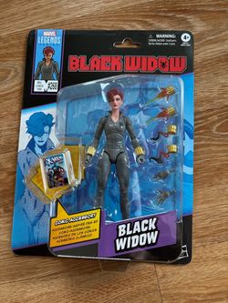 Marvel legends black widow retro card