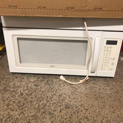 Whirlpool Over The Range Microwave 