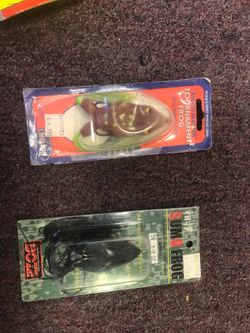 Tournament frog and sumo frog hooks