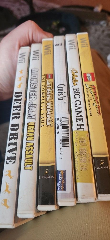 Wii Game Lot