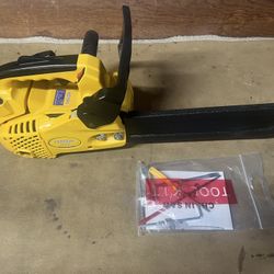 QZTODO Top-Handle-Chainsaw-Gas-Powered - 12 Inch Chain Saw $60