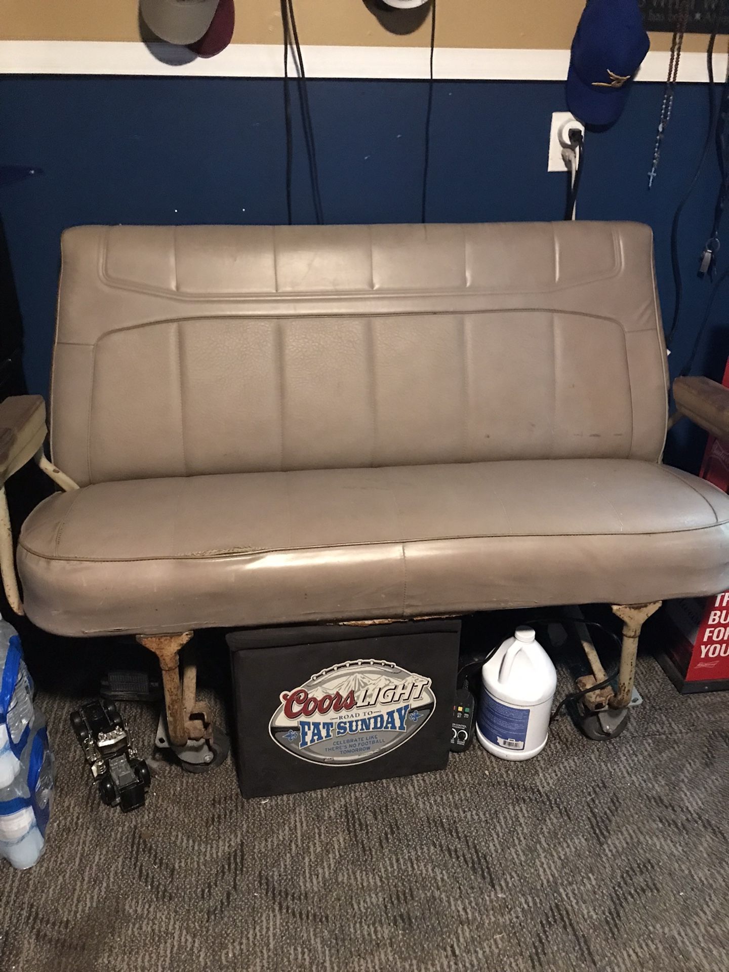 Mancave Bench Seat