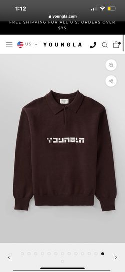 Youngla Knit Sweater Polo