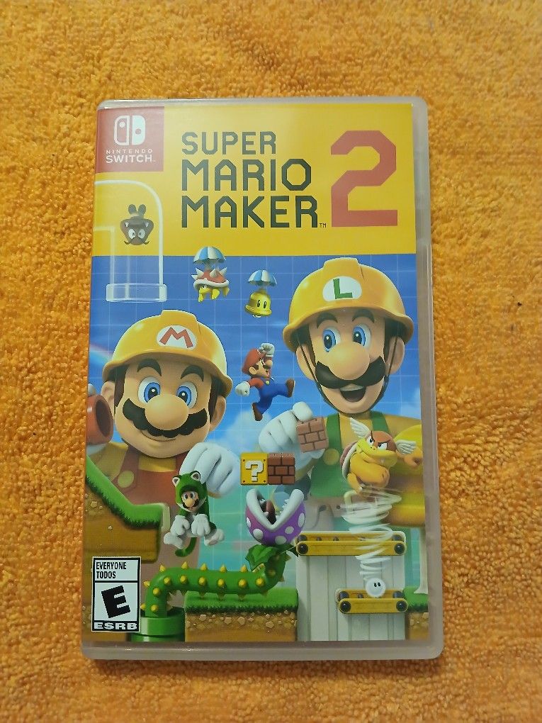Super Mario Maker 2 Replacement Case Switch