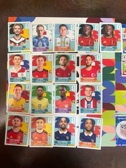 Panini FIFA World Cup 2026 Official Sticker Lot Players/Teams/Logos Hologram