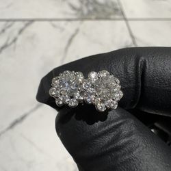 Lab Moissanite Earrings 
