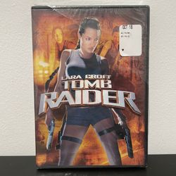 Laura Croft Tomb Raider DVD NEW (Tear In Seal) Movie Angelina Jolie 2001