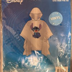 Disney Adult Poncho - Stitch, 40"x52"
