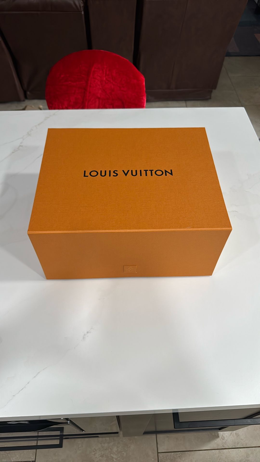 Empty Louis Vuitton Box