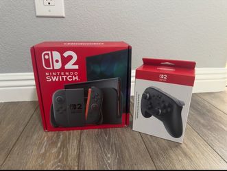 Nintendo Switch 2 System 256 GB Wireless Pro Controller Brand New Sealed
