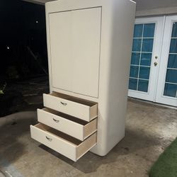 Beige Armoire 