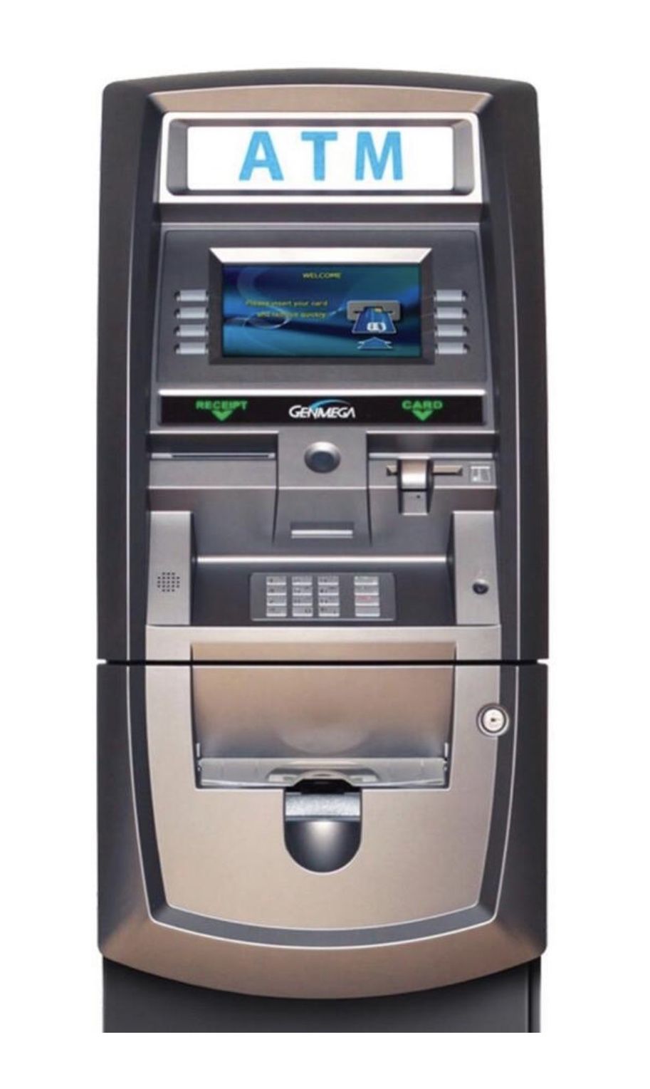 Genmega G2500 w/ 4k Cassettes (double Cassette) ATM