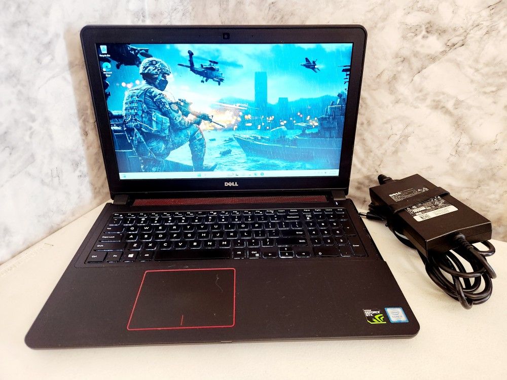 DELL INSPIRON 15-7559 | 256GB SSD+1TB HDD | 16GB RAM i7-6700HQ 2.60GHz | 15.6" 1080P | WIN11+OFFICE