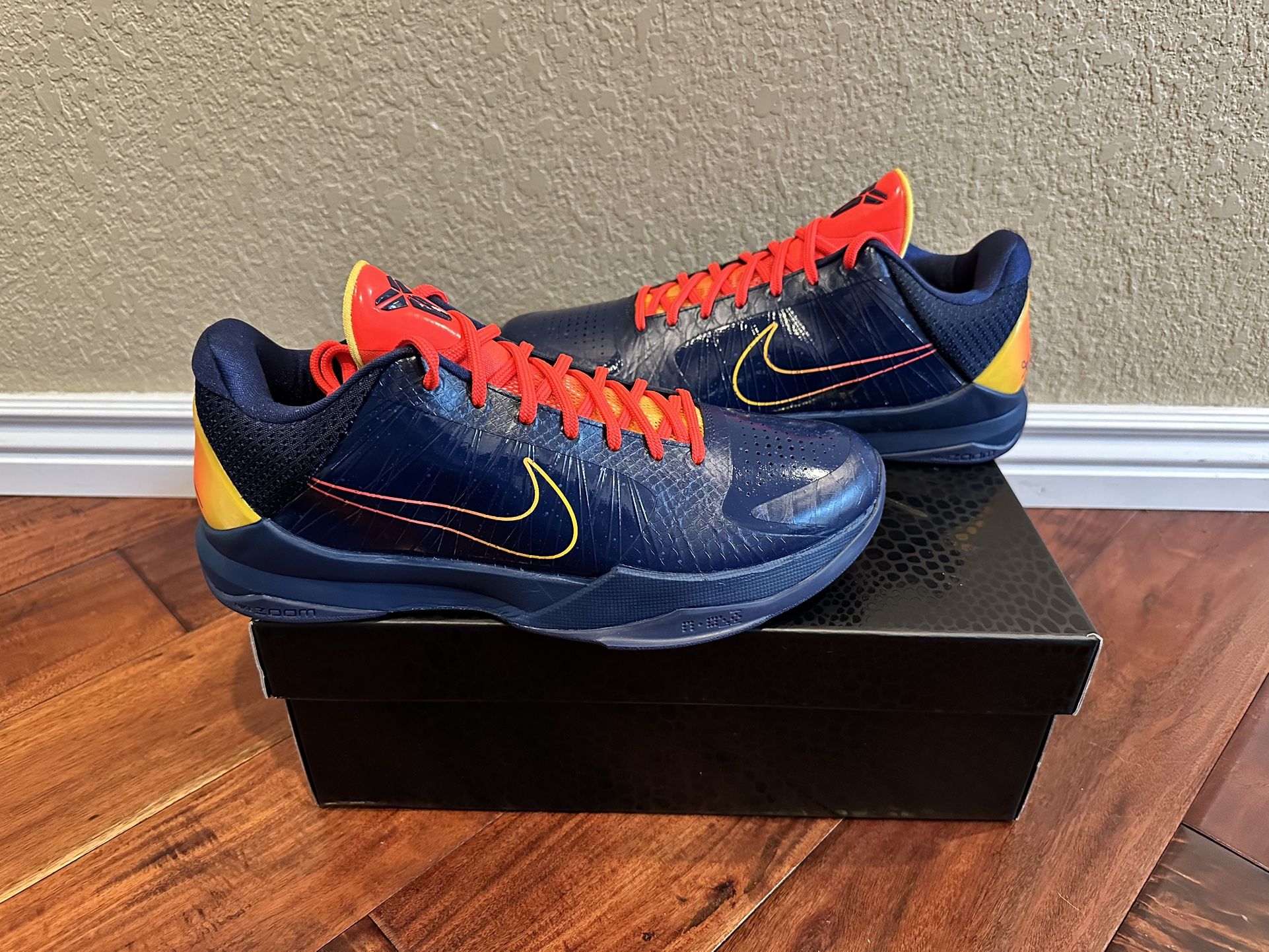 Nike Kobe 5 Protro Caitlin Clark Indiana Fever Size 10.5 Brand New 100% Authentic