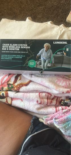 Lunderg Chair Alarm System with Wireless Sensor