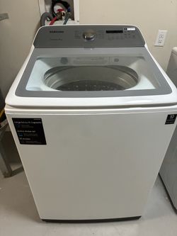 Set of Three 2washers  1dryer pictures 1st 3-Samsung WA50R5200AWUS. 2nd/3-Maytag  MAH9700AWW last3-Samsung-DVG50M7450W