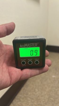 Accumaster digital angle finder