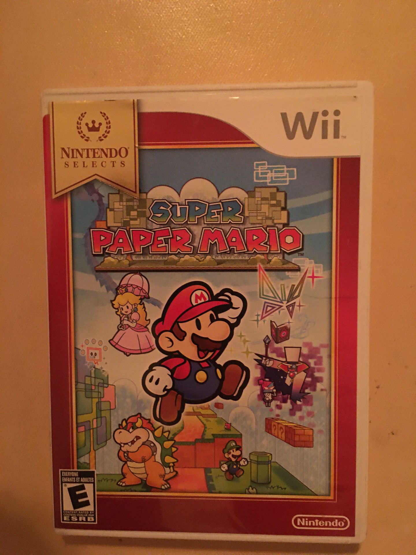 Nintendo Wii super paper Mario