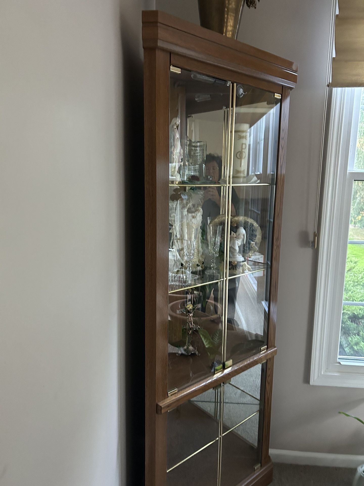 Oak Corner Curio …..Best offer!!