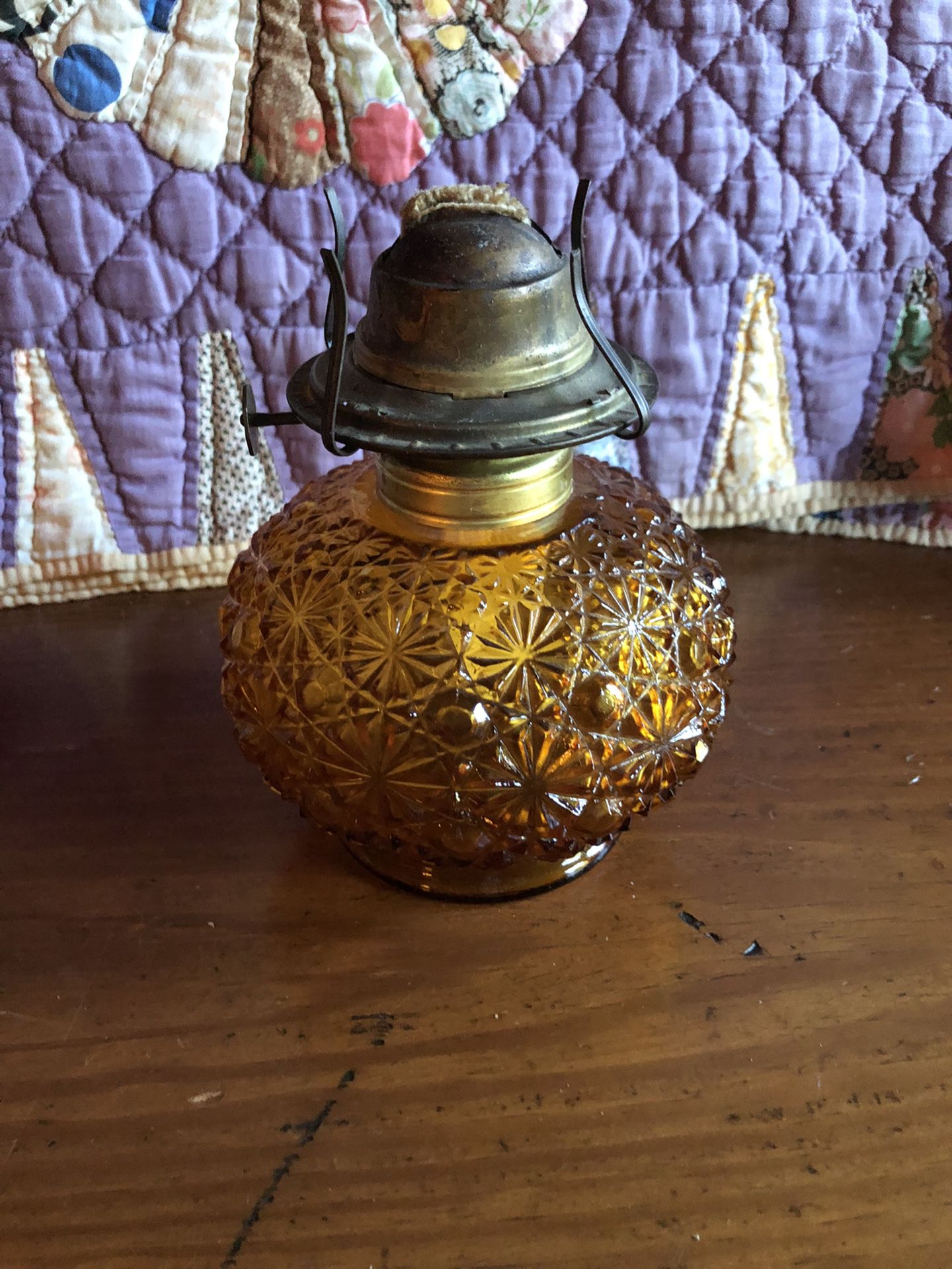 Antique Oil Lamp 