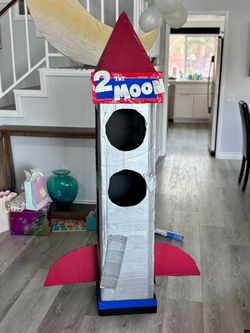 Handmade Rocket Ship