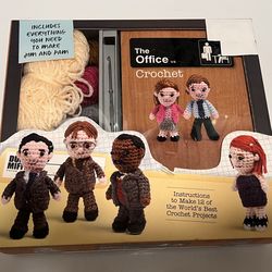 The office crochet set